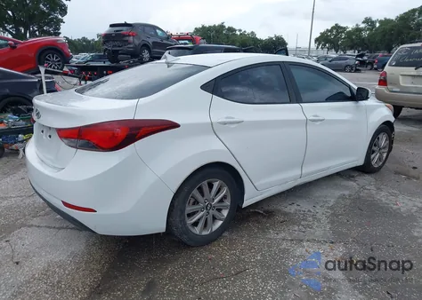 2014 Hyundai Elantra Se from USA, damaged, VIN 5NPDH4AE4EH500054